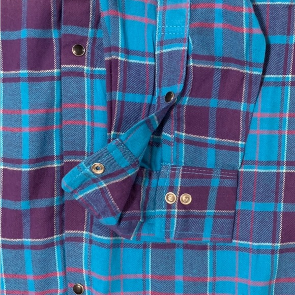 NWT Mint Speed Shop Flannel - Picture 3 of 4